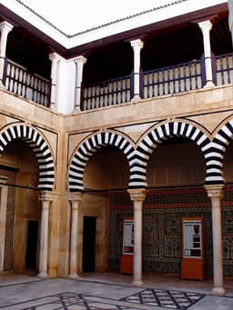 Courtyard of the zaouia