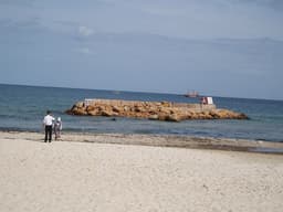 Boujaafar Beach, another view