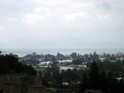 The Punic ports seen from Byrsa