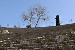 Tiers of the theatre