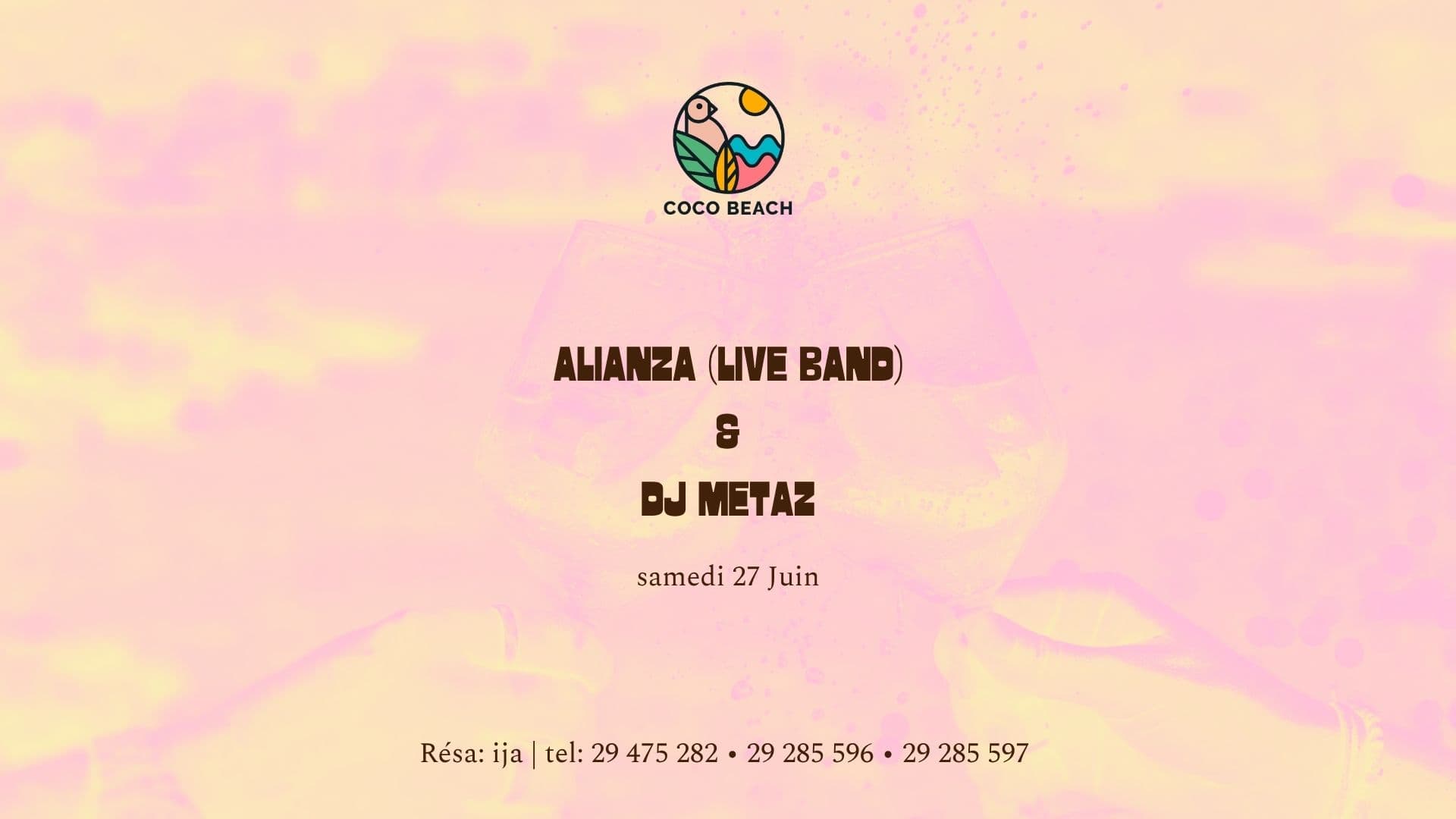 Dimanche Alianza (live band) & DJ Metaz