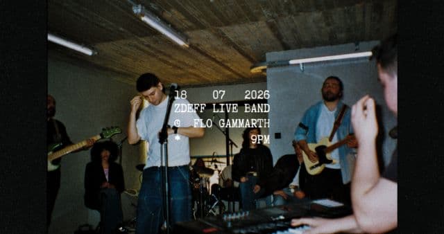 Zdeff-live band concert - flō Tunis