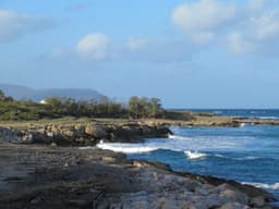 The coast at Kerkouane
