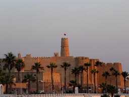 The ribat in the morning