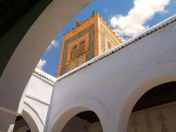 Minaret of the Mosque of the Barber