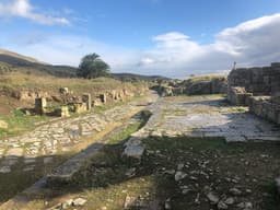 Street behind the Julia Memmia baths