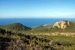Jebel Chitana above Cap Negro