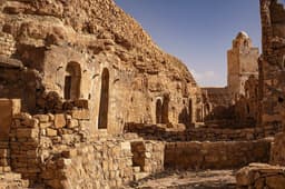 The abandoned Berber village of Douiret