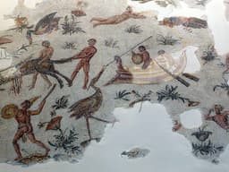 Nile landscape mosaic from El Alia