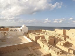 Walls of Borj Ghazi Mustapha