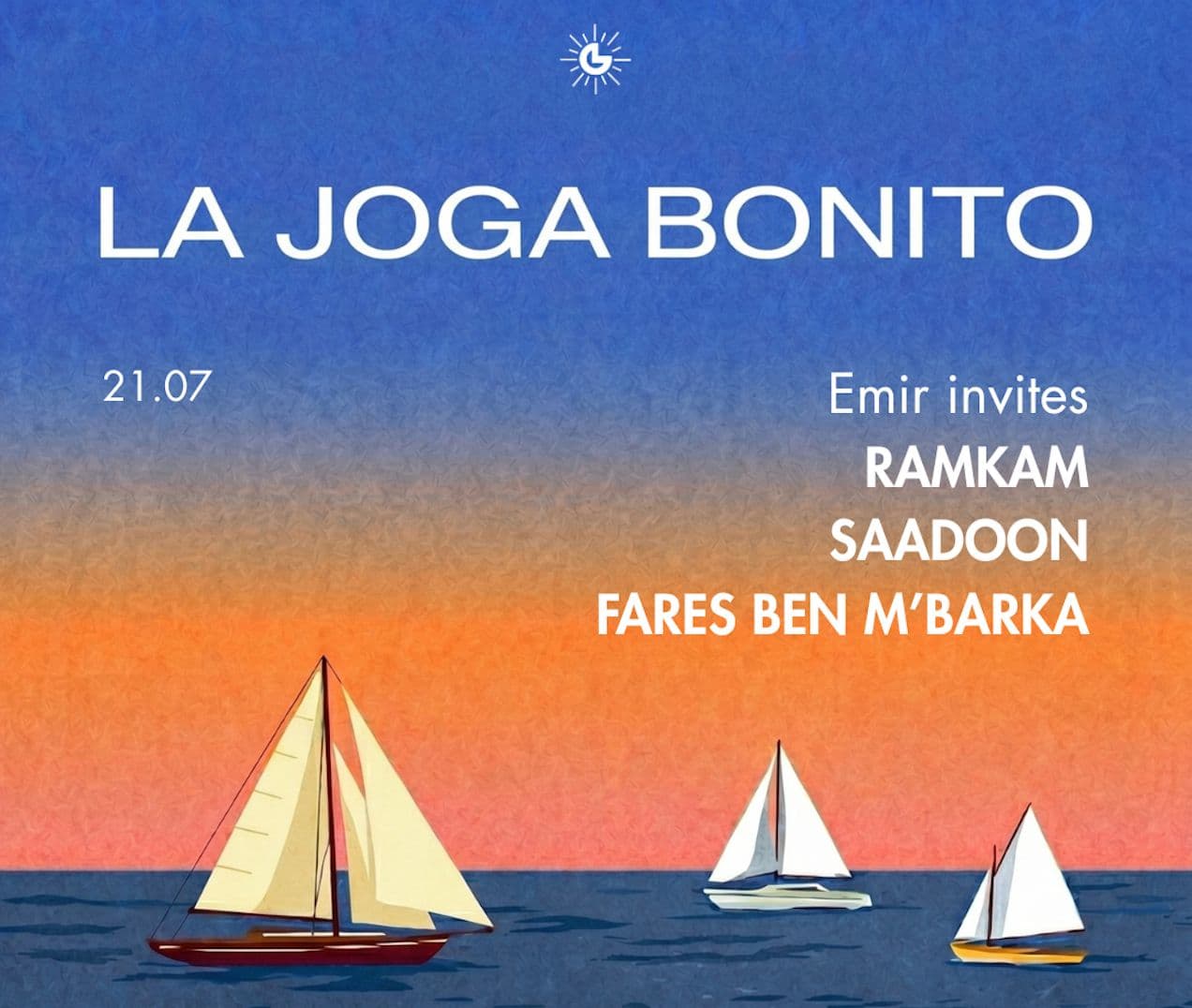 La Joga Bonito by Getaway - Emir Invites Saadoon, RamKam & Fares Ben M'barka - Mandala Beach bar