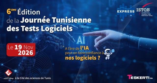 6éme Edition de la journée tunisienne des tests logiciels