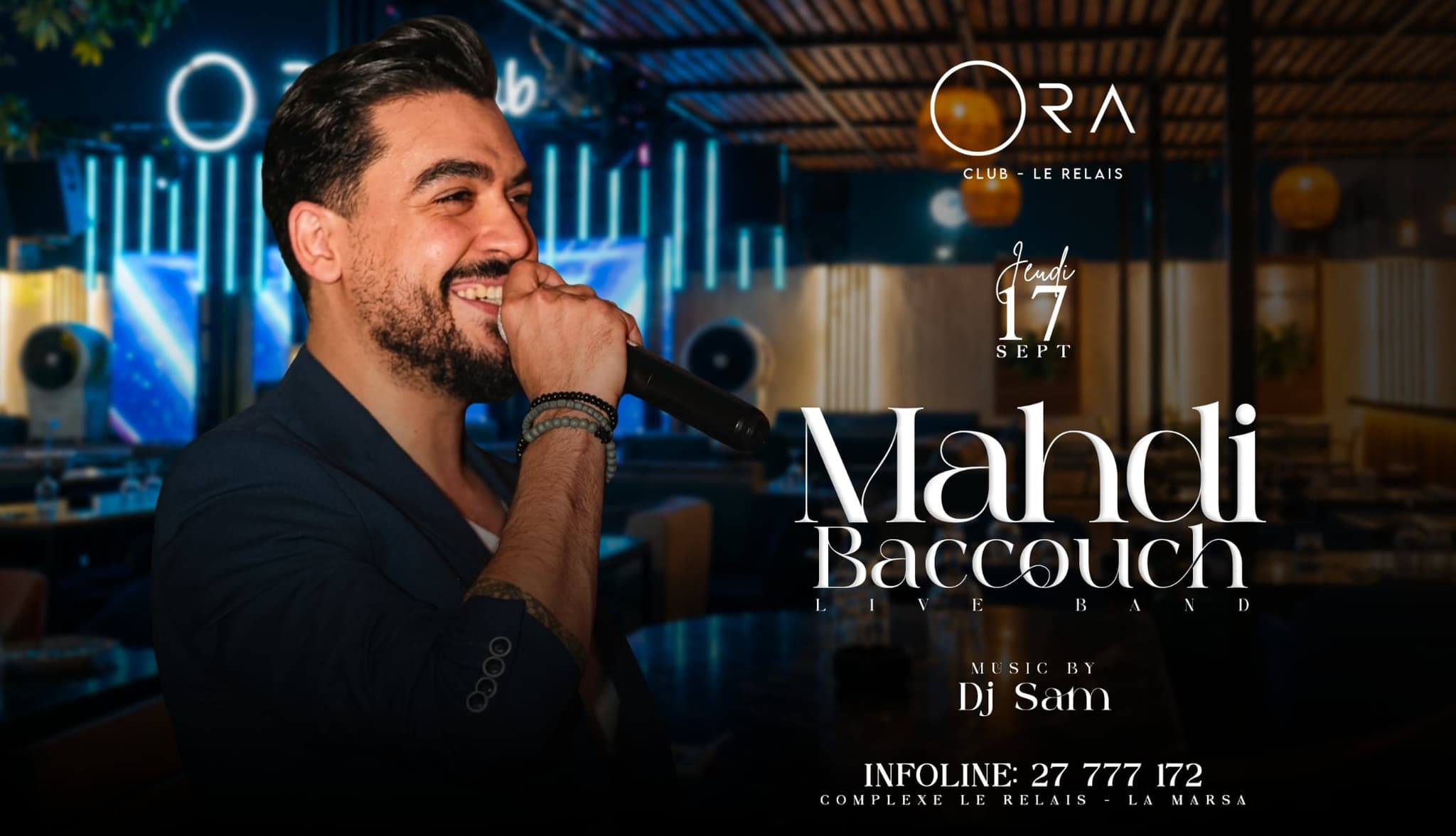 Mahdi Baccouche Live