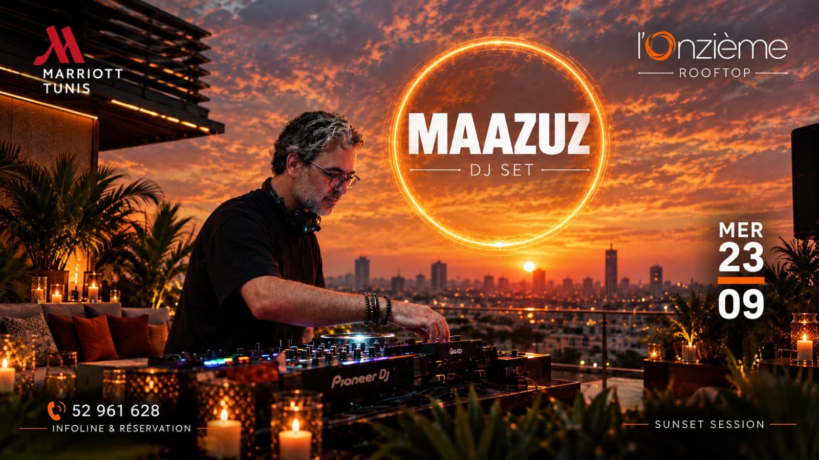 Maazuz Dj Set @ L'Onzième Rooftop