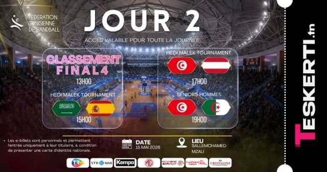 Day 2 Handball Monastir