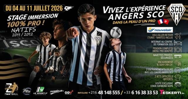 Stage Immersion Pro avec Angers SCO