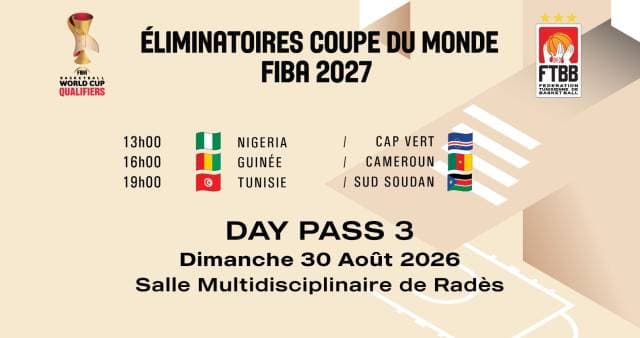 Éliminatoires coupe du monde FIBA : DAY 3